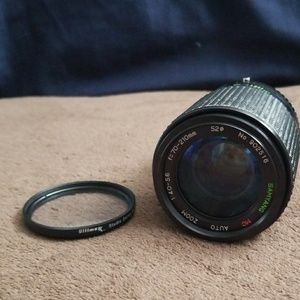 Samyang zoom/macro lens 70-210mm for film camera
